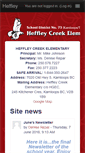Mobile Screenshot of heffley-creek.sd73.bc.ca