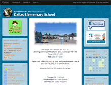 Tablet Screenshot of dallas.sd73.bc.ca