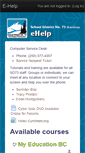 Mobile Screenshot of ehelp.sd73.bc.ca