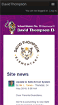 Mobile Screenshot of dthompson.sd73.bc.ca