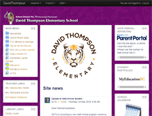 Tablet Screenshot of dthompson.sd73.bc.ca