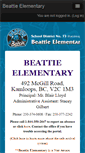 Mobile Screenshot of beattie.sd73.bc.ca
