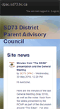 Mobile Screenshot of dpac.sd73.bc.ca