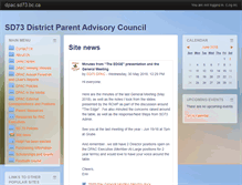 Tablet Screenshot of dpac.sd73.bc.ca