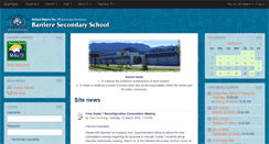 Desktop Screenshot of barrsec.sd73.bc.ca